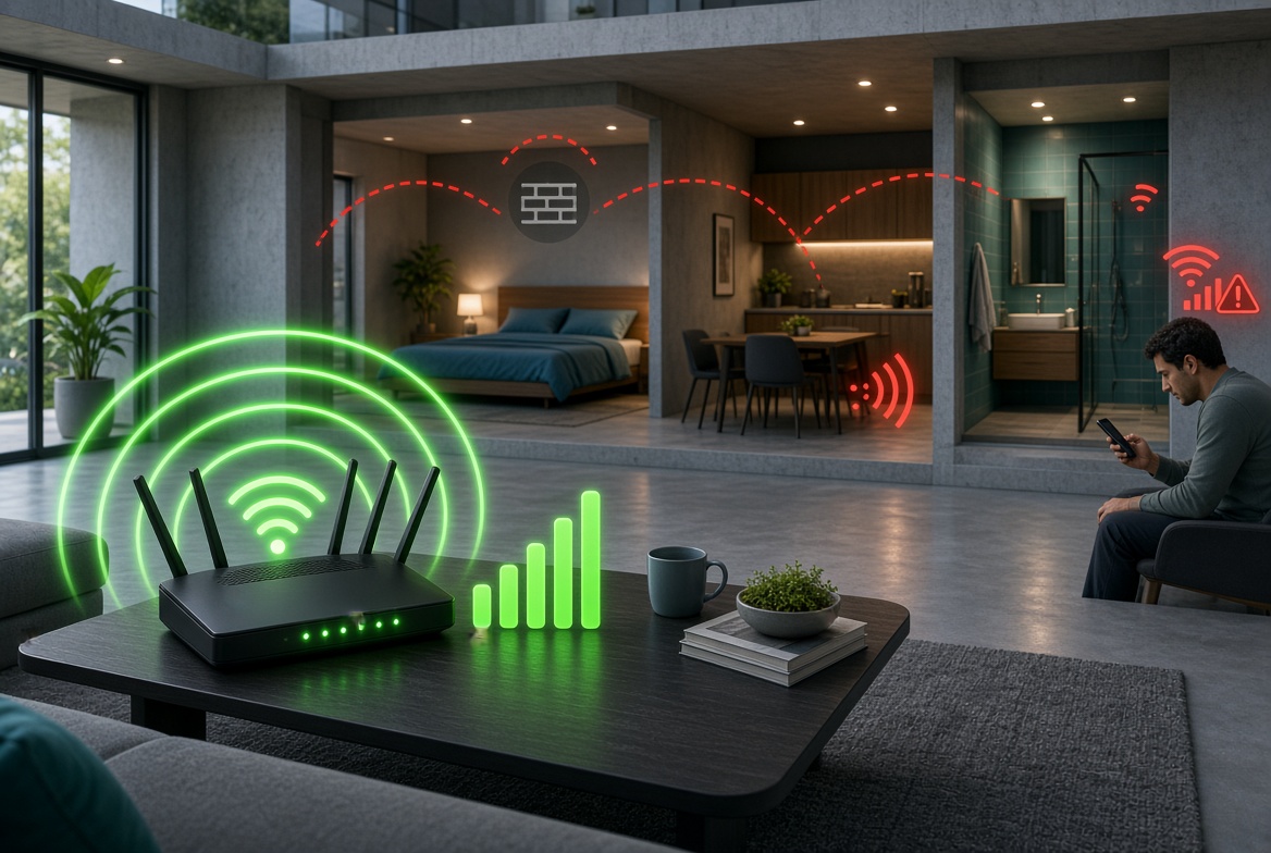 Wi-Fi lento em casa: roteador novo não resolveu o sinal fraco nos cômodos